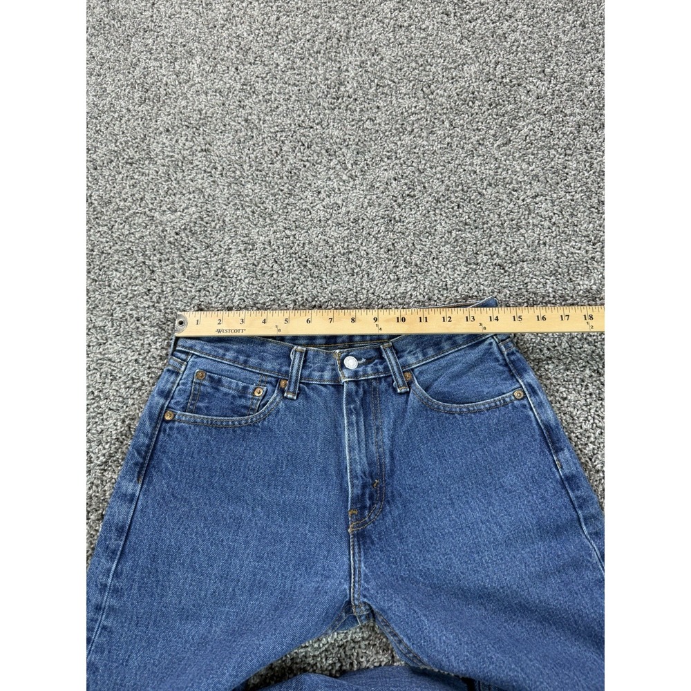 Levi's 505 Regular Fit Straight Jeans Men's Size 29X30 Blue - Picture 7 of 11